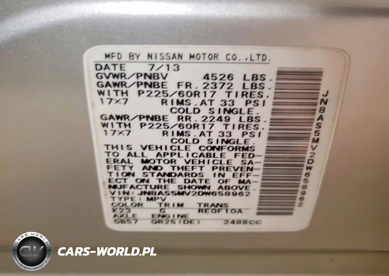 2013 Nissan Rogue S VIN:JN8AS5MV2DW658962 - 13