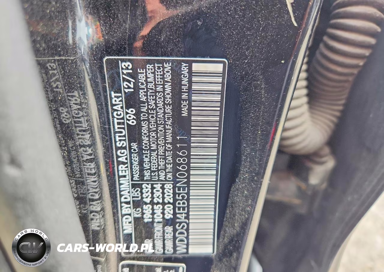2014 Mercedes-Benz Cla 250 VIN:WDDSJ4EB5EN068611 - 13
