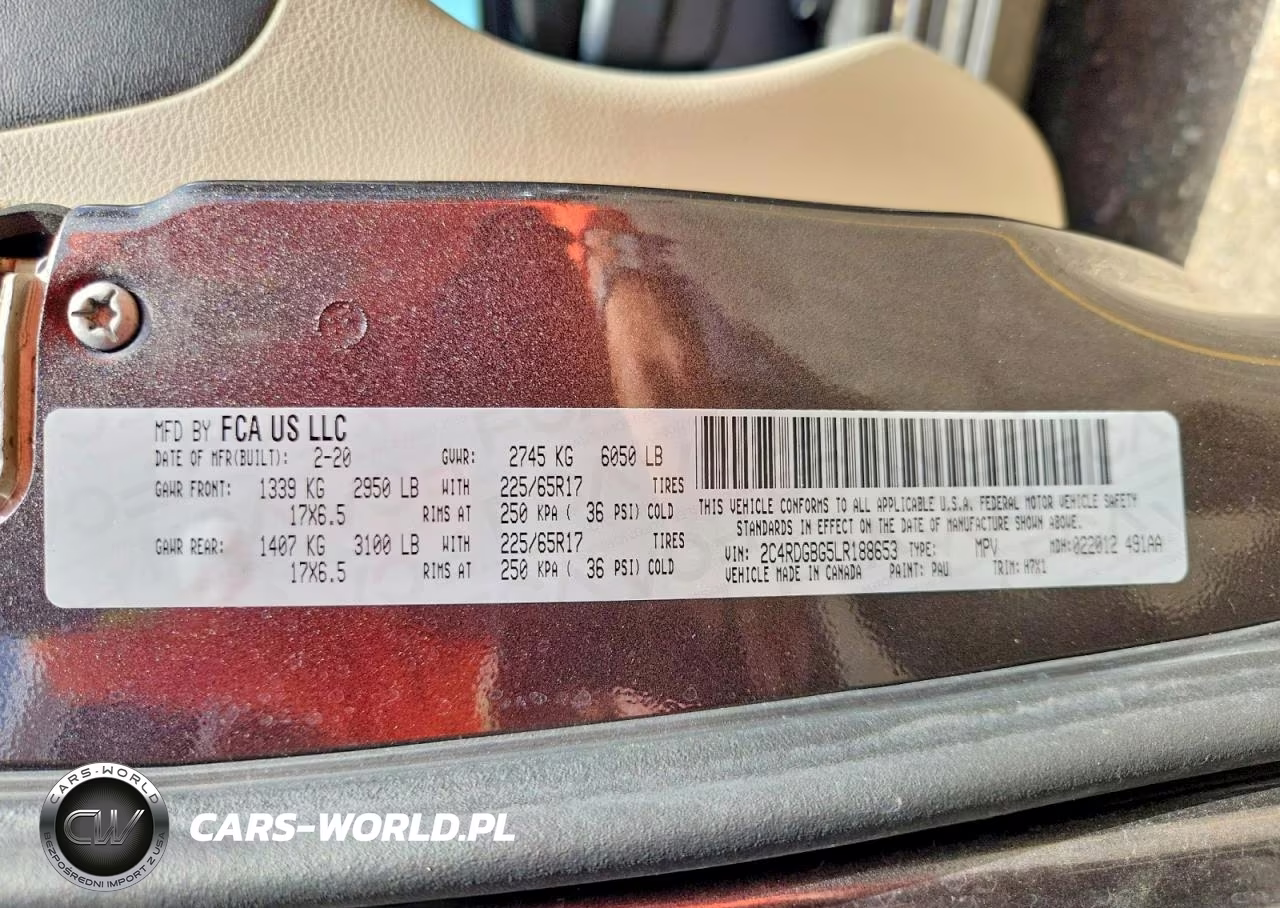2020 Dodge Grand Caravan Se VIN:2C4RDGBG5LR188653 - 14
