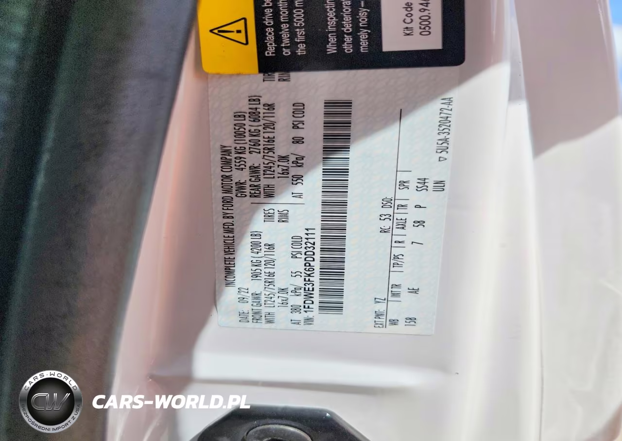 2023 Ford E350 Refrigerated Box Truck VIN:1FDWE3FK6PDD32111 - 13