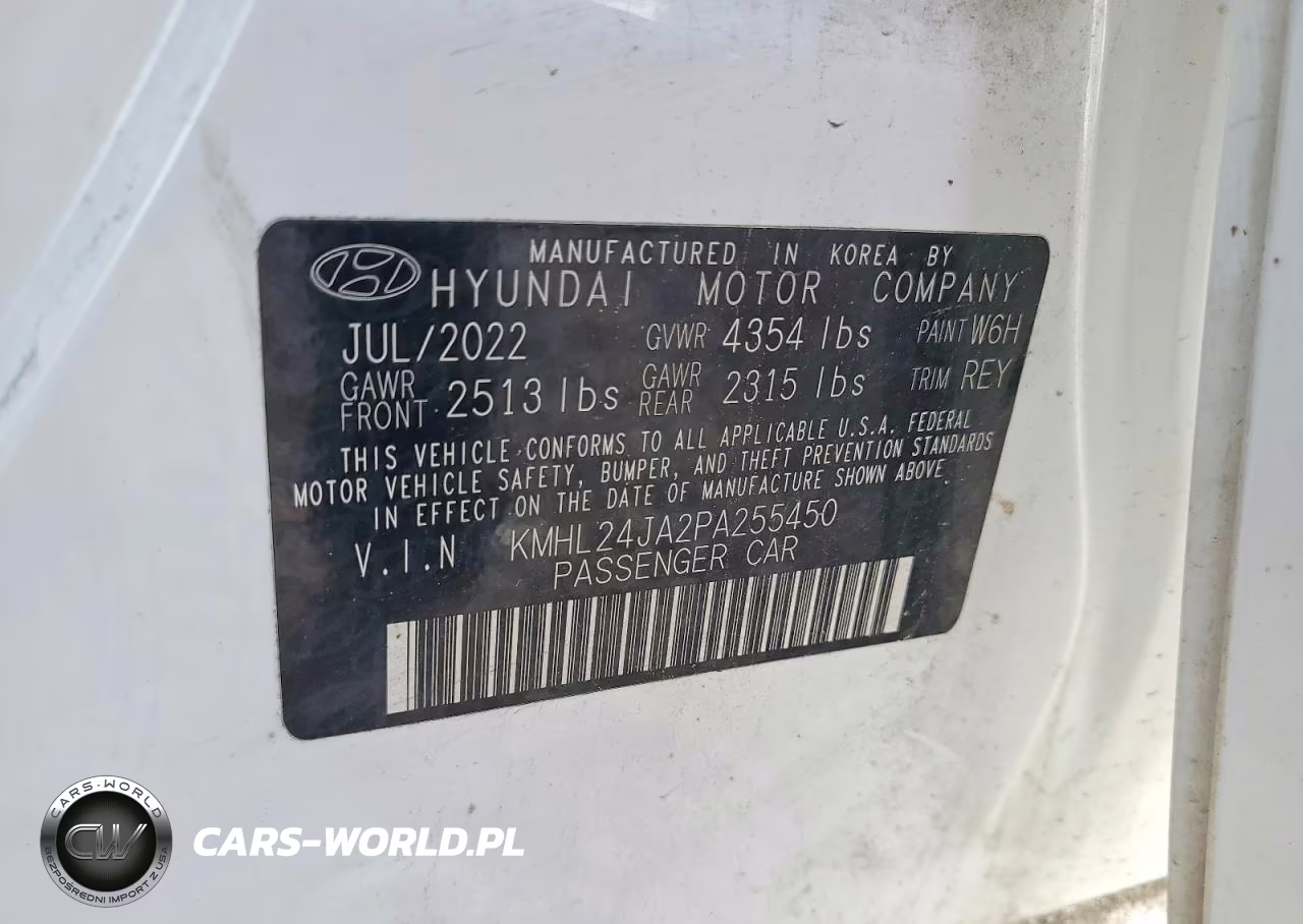 2023 Hyundai Sonata Se VIN:KMHL24JA2PA255450 - 14