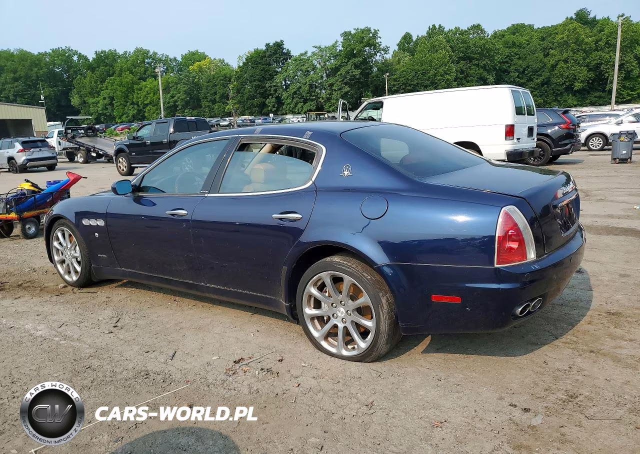 2007 Maserati Quattroporte M139 VIN:ZAMFE39A670029369 - 2