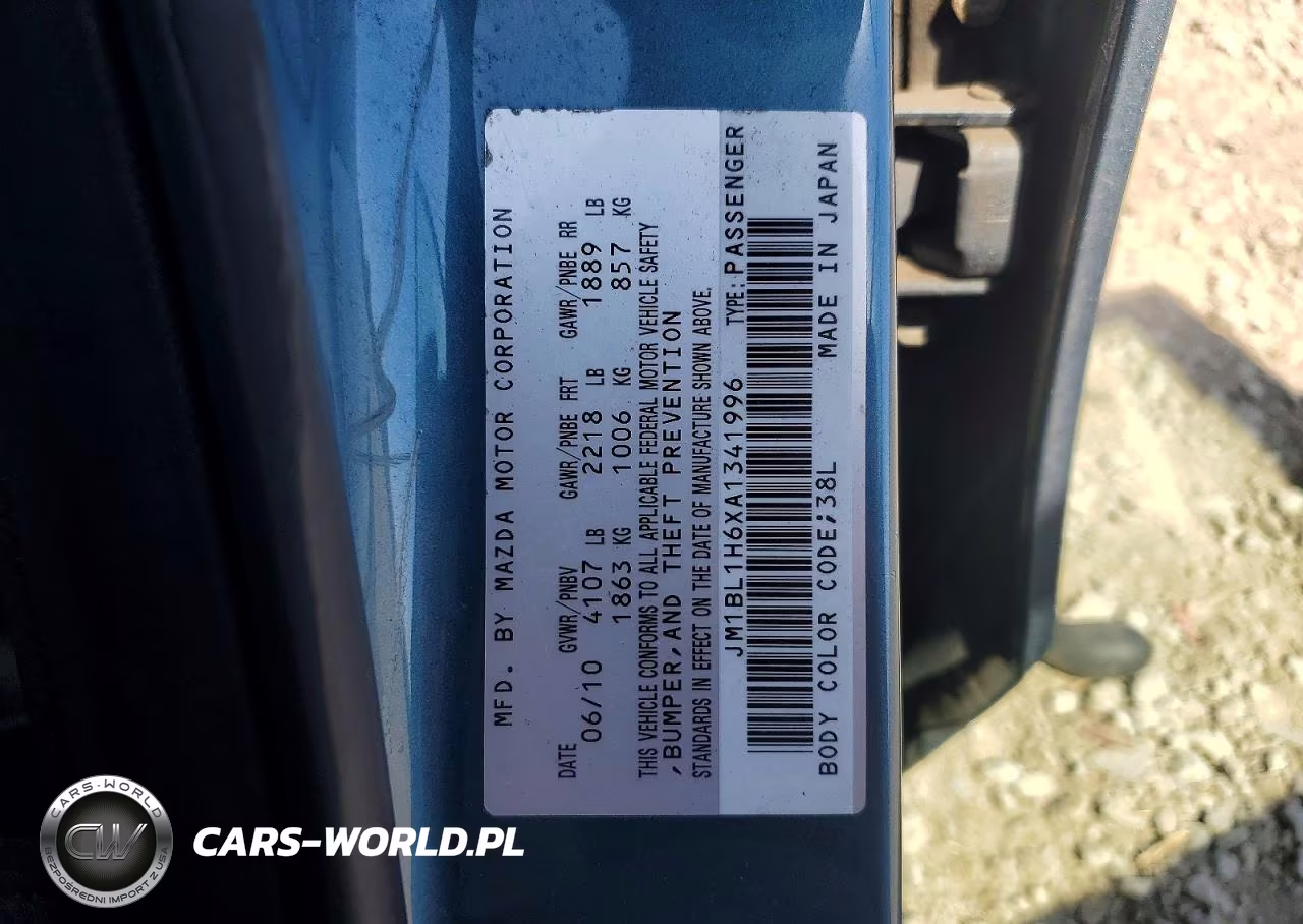 2010 Mazda 3 S VIN:JM1BL1H6XA1341996 - 12
