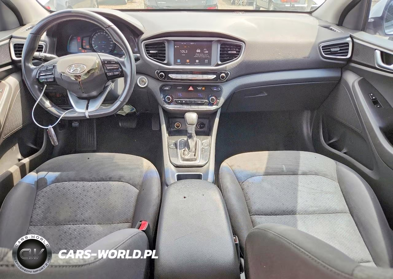 2017 Hyundai Ioniq Sel VIN:KMHC75LC1HU048327 - 8