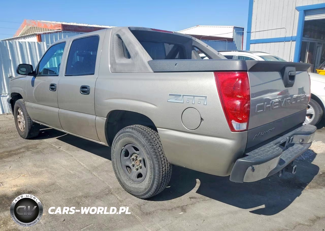 2003 Chevrolet Avalanche C1500 VIN:3GNEC13T03G293270 - 2