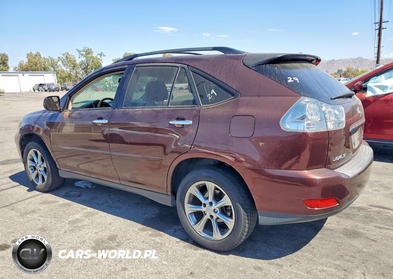 2009 Lexus Rx 350 VIN:JTJGK31U790016024 - 2