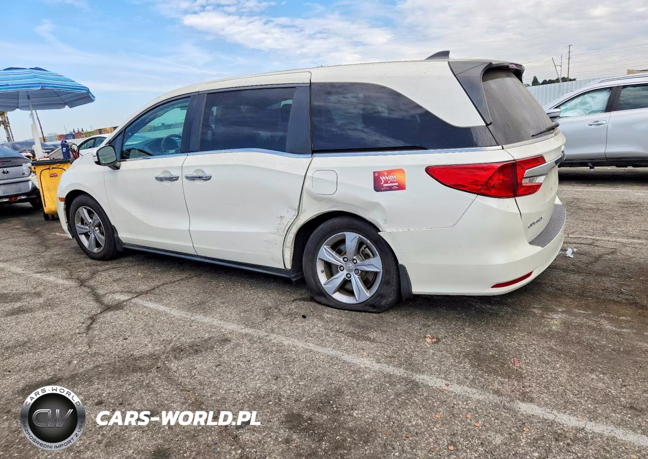 2019 Honda Odyssey Exl VIN:5FNRL6H73KB053377 - 2