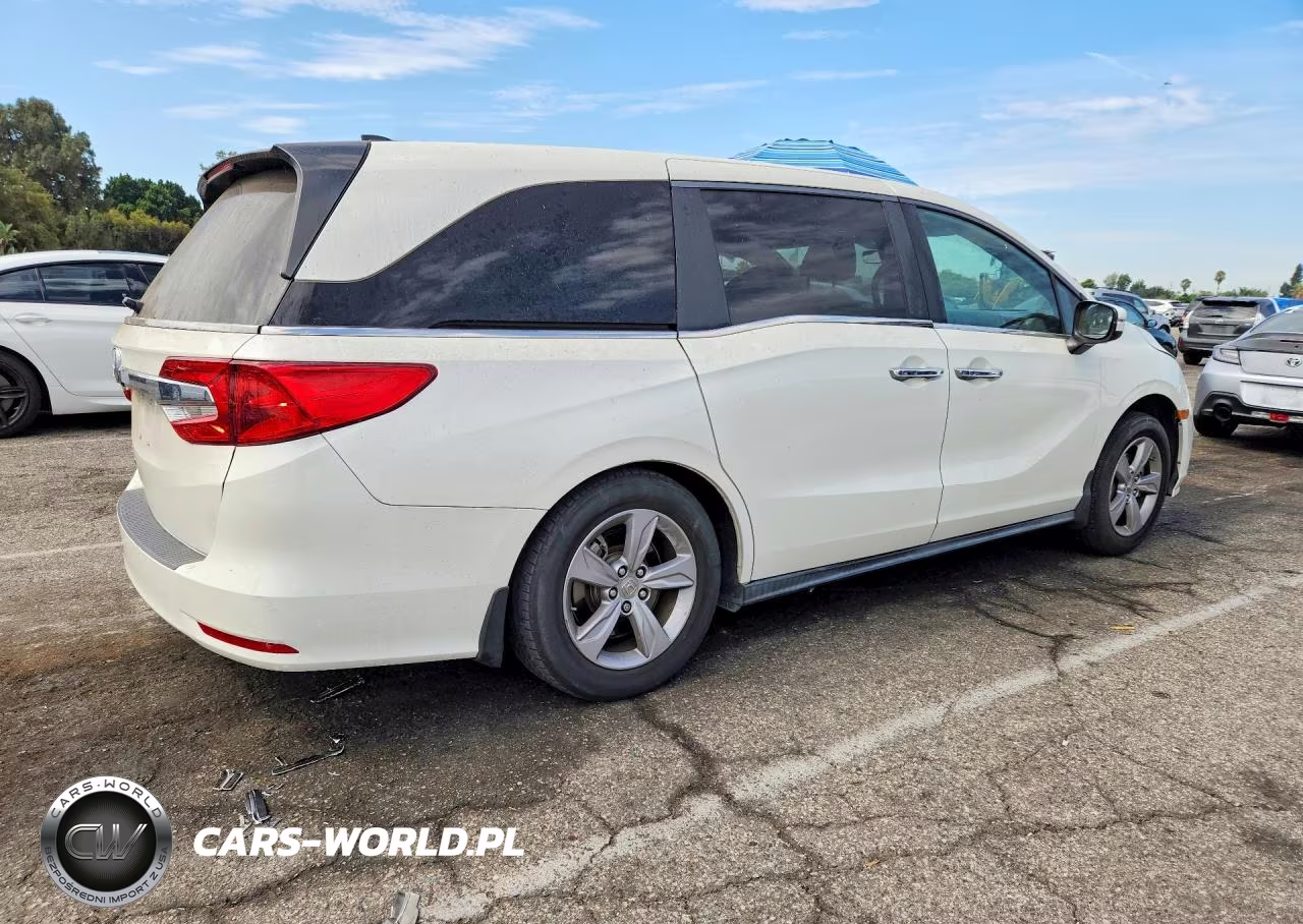 2019 Honda Odyssey Exl VIN:5FNRL6H73KB053377 - 3