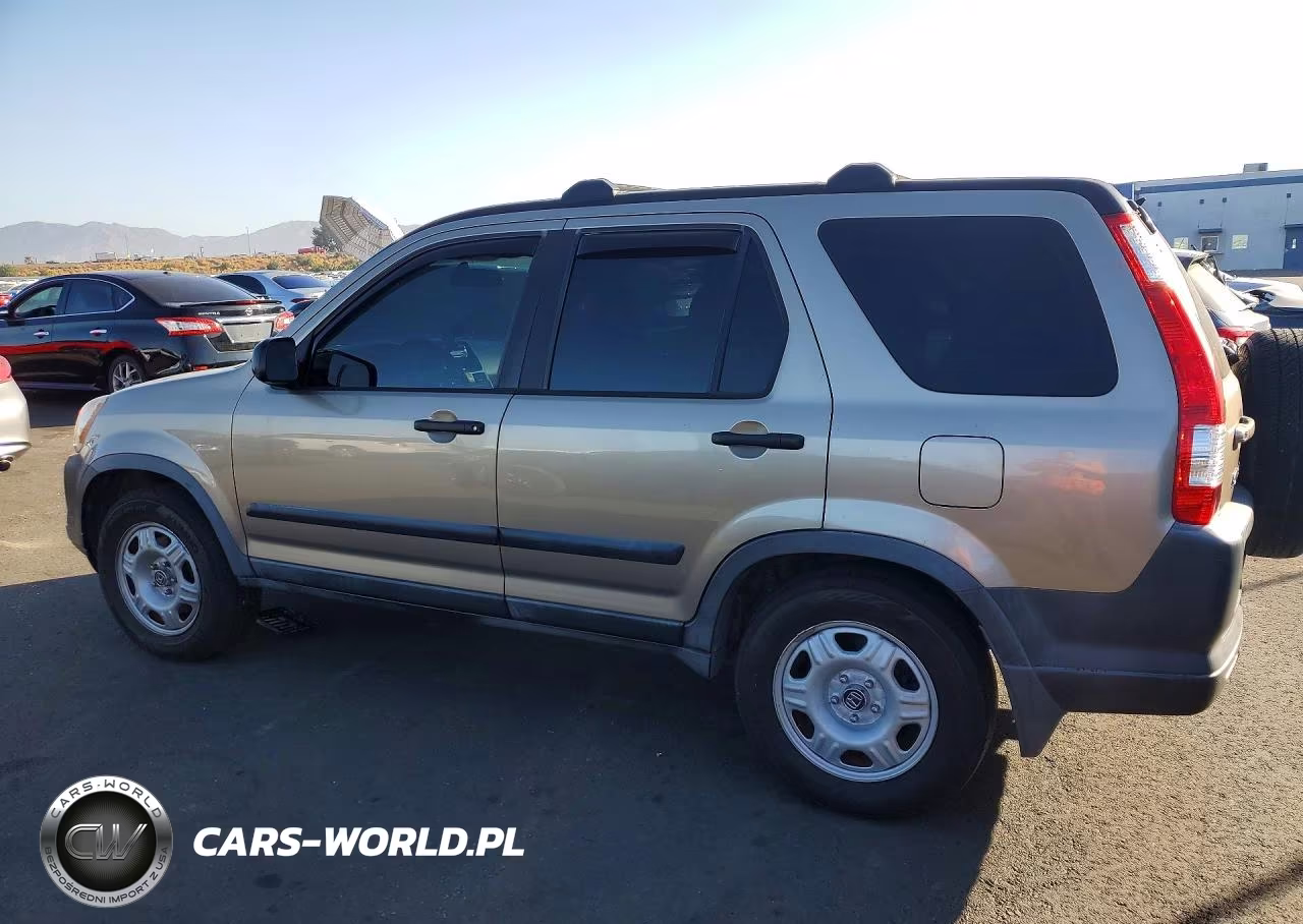 2006 Honda Cr-V Lx VIN:JHLRD685X6C012181 - 2