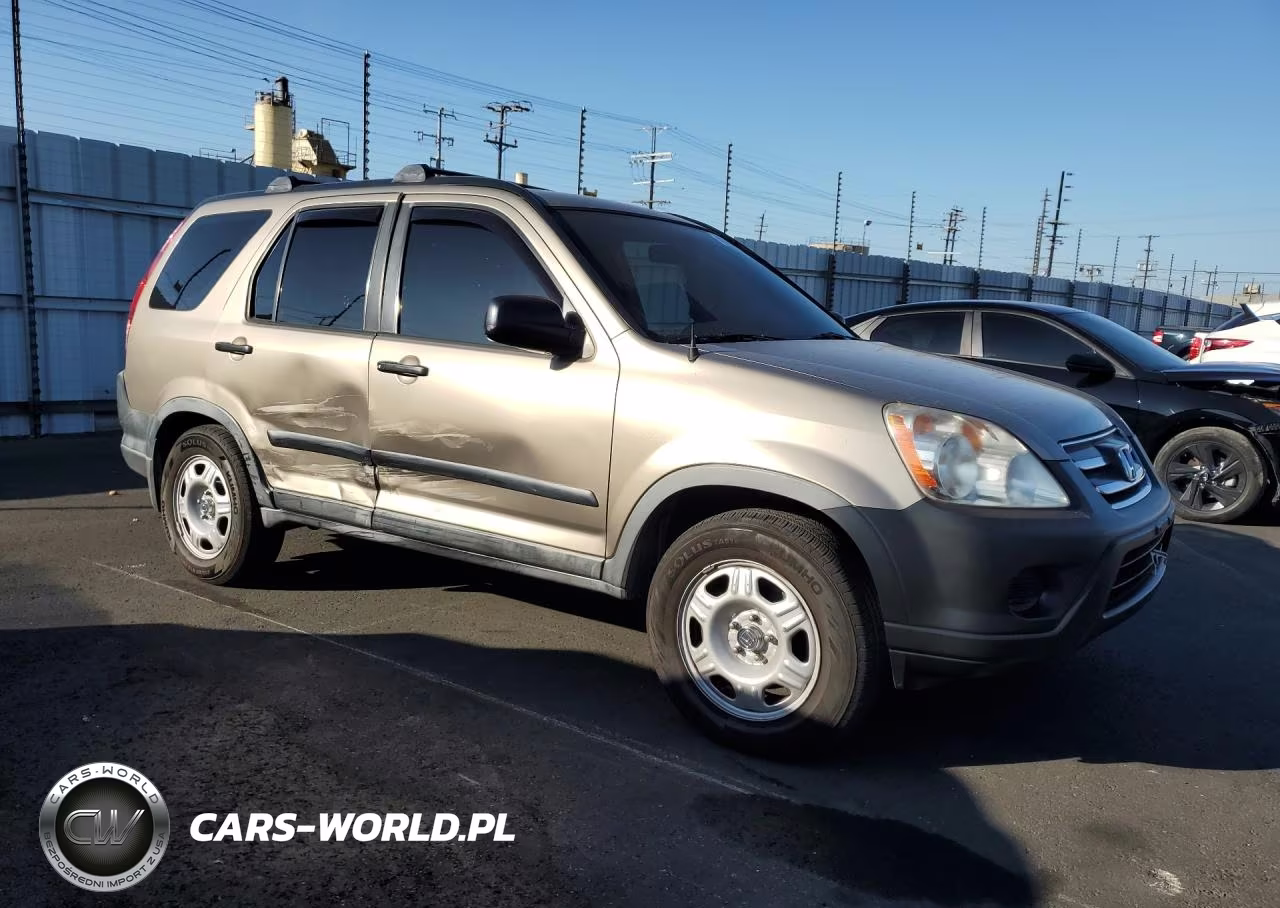 2006 Honda Cr-V Lx VIN:JHLRD685X6C012181 - 4