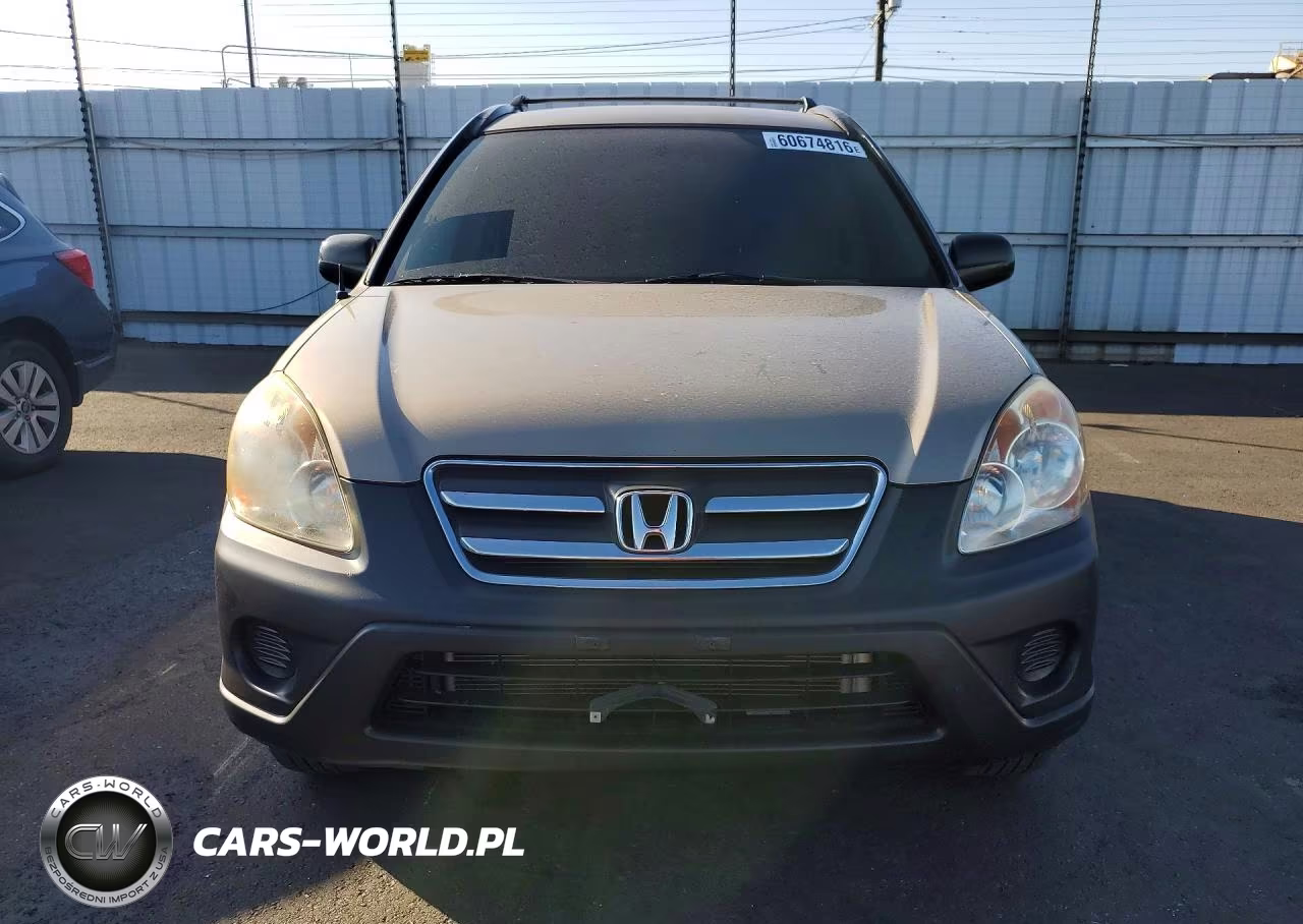 2006 Honda Cr-V Lx VIN:JHLRD685X6C012181 - 5