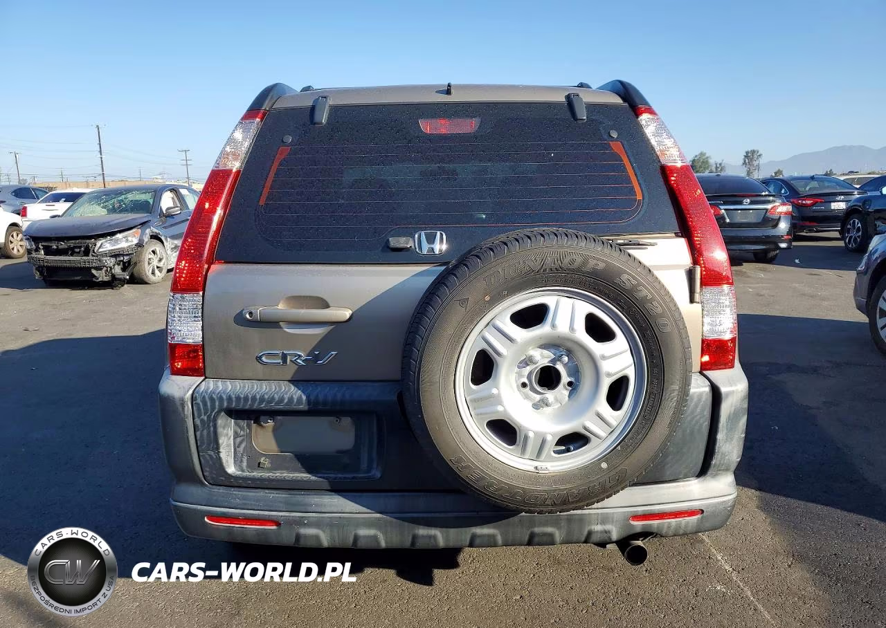 2006 Honda Cr-V Lx VIN:JHLRD685X6C012181 - 6