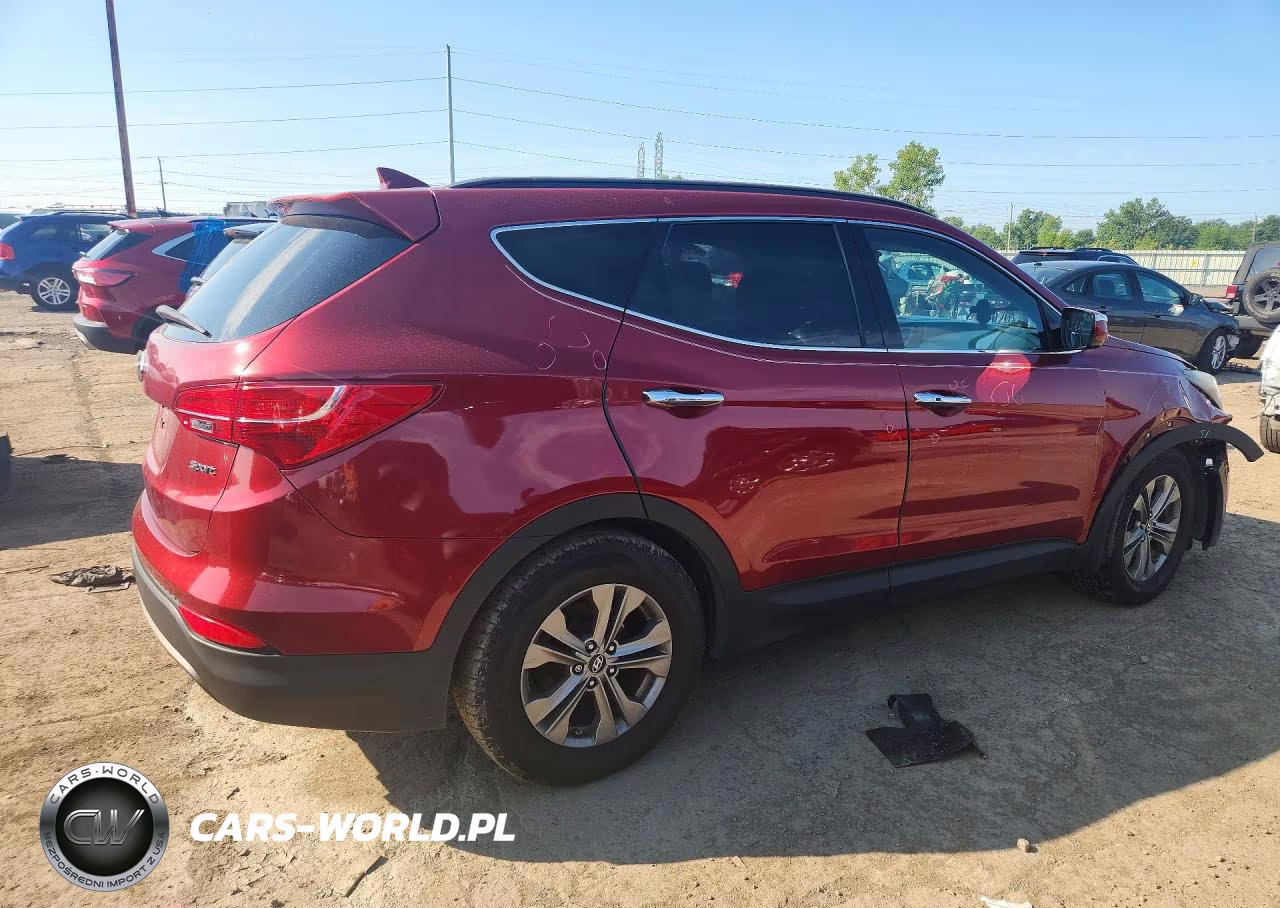 2014 Hyundai Santa Fe Sport 2.4L VIN:5XYZU3LB3EG153340 - 3