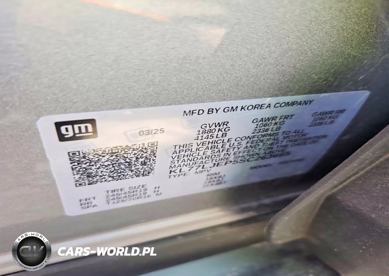 2025 Chevrolet Trax 2Rs VIN:KL77LJEP5SC263665 - 13