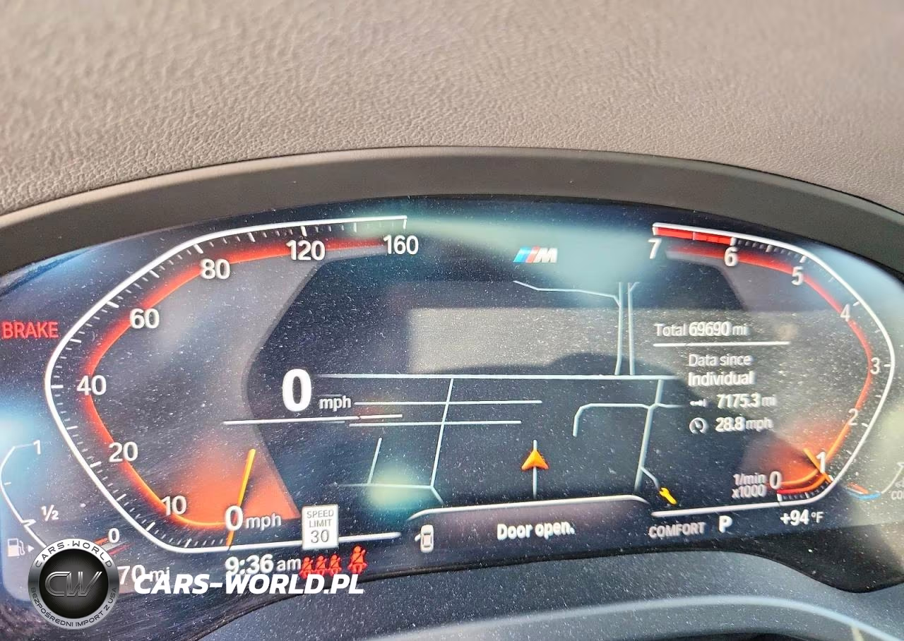 2021 BMW X3 Sdrive30I VIN:5UXTY3C03M9H57707 - 9