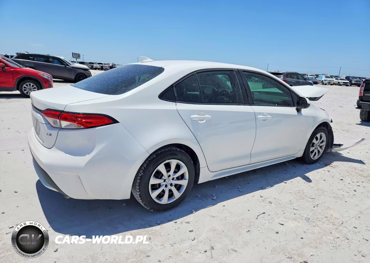 2022 Toyota Corolla Le VIN:5YFEPMAE4NP280487 - 3