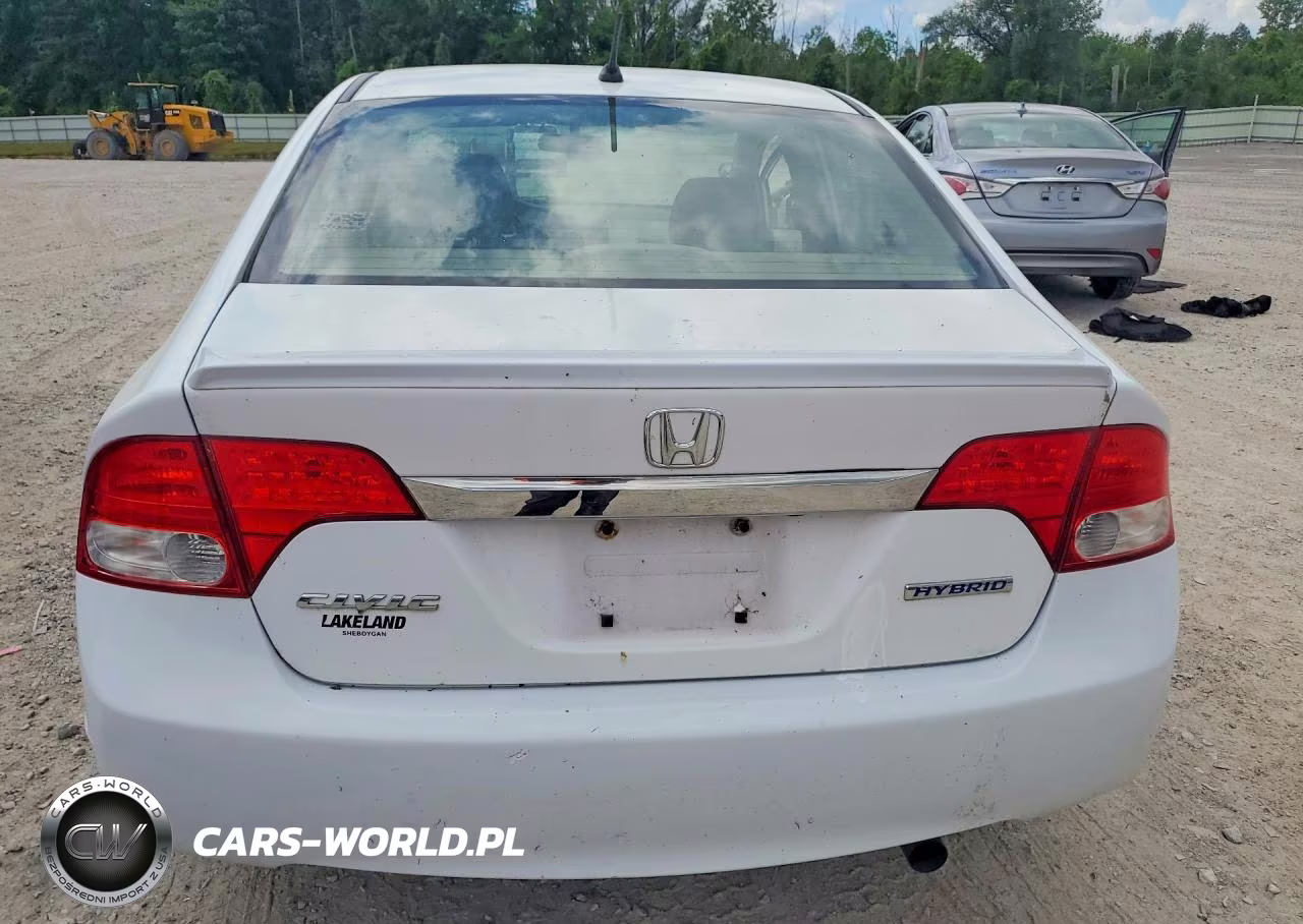 2009 Honda Civic Hybrid VIN:JHMFA36259S013280 - 6