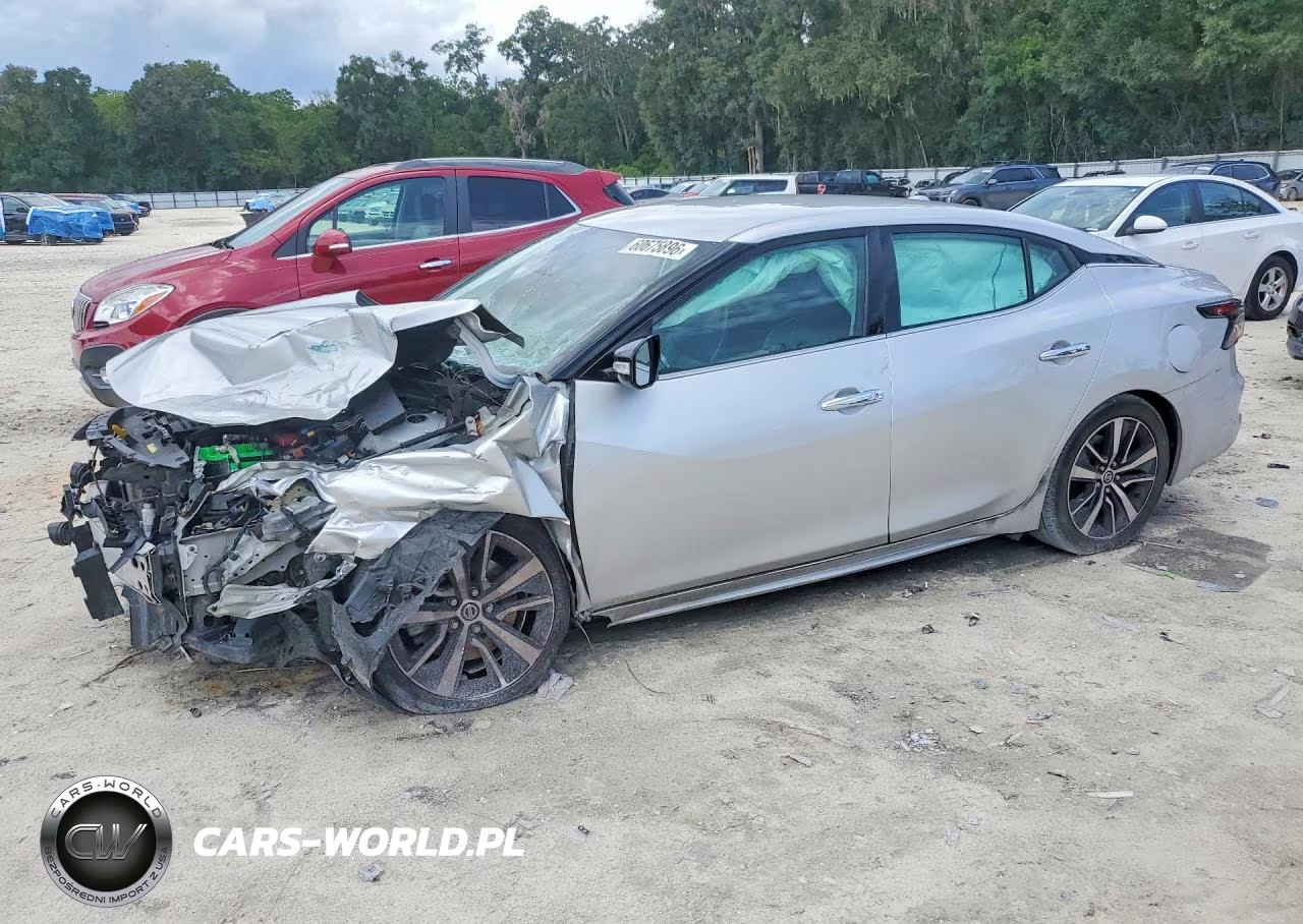 2021 Nissan Maxima Sv VIN:1N4AA6CVXMC506117 - 1
