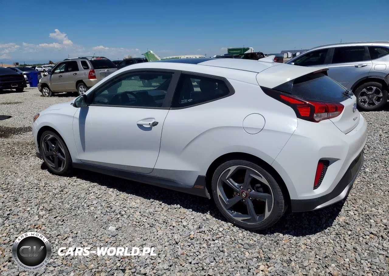 2019 Hyundai Veloster Turbo 1.6T VIN:KMHTH6ABXKU008929 - 2