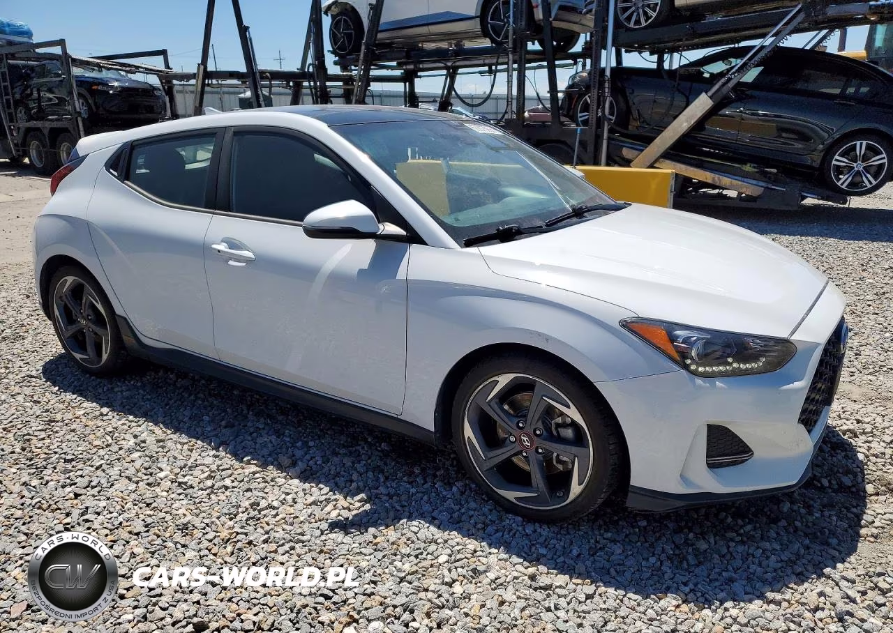 2019 Hyundai Veloster Turbo 1.6T VIN:KMHTH6ABXKU008929 - 4