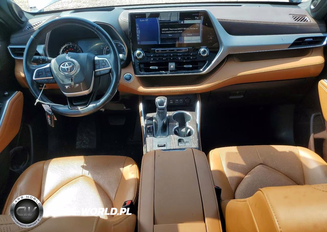 2022 Toyota Highlander Platinum VIN:5TDFZRAH7NS122528 - 8