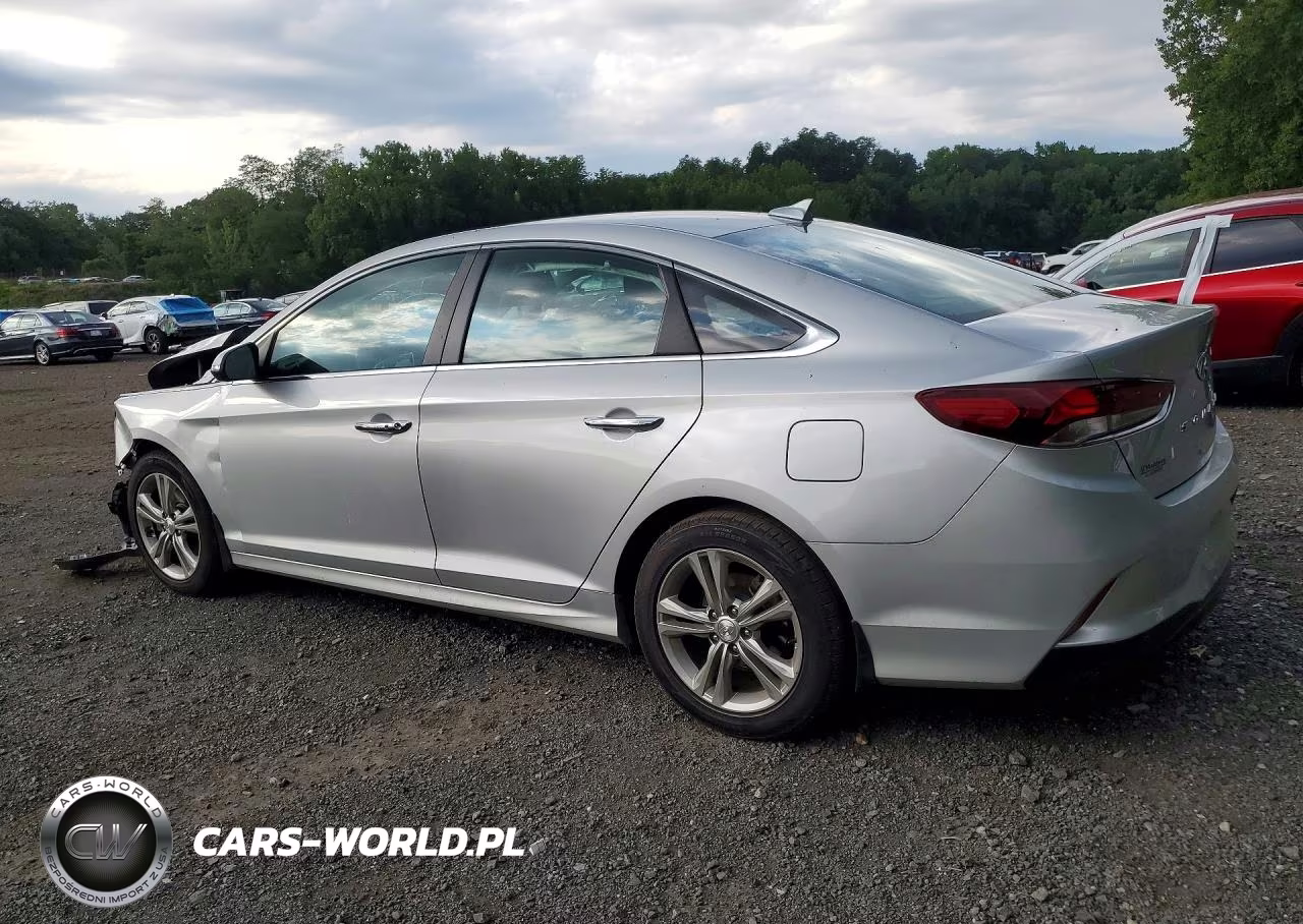 2019 Hyundai Sonata Sel VIN:5NPE34AF3KH801986 - 2