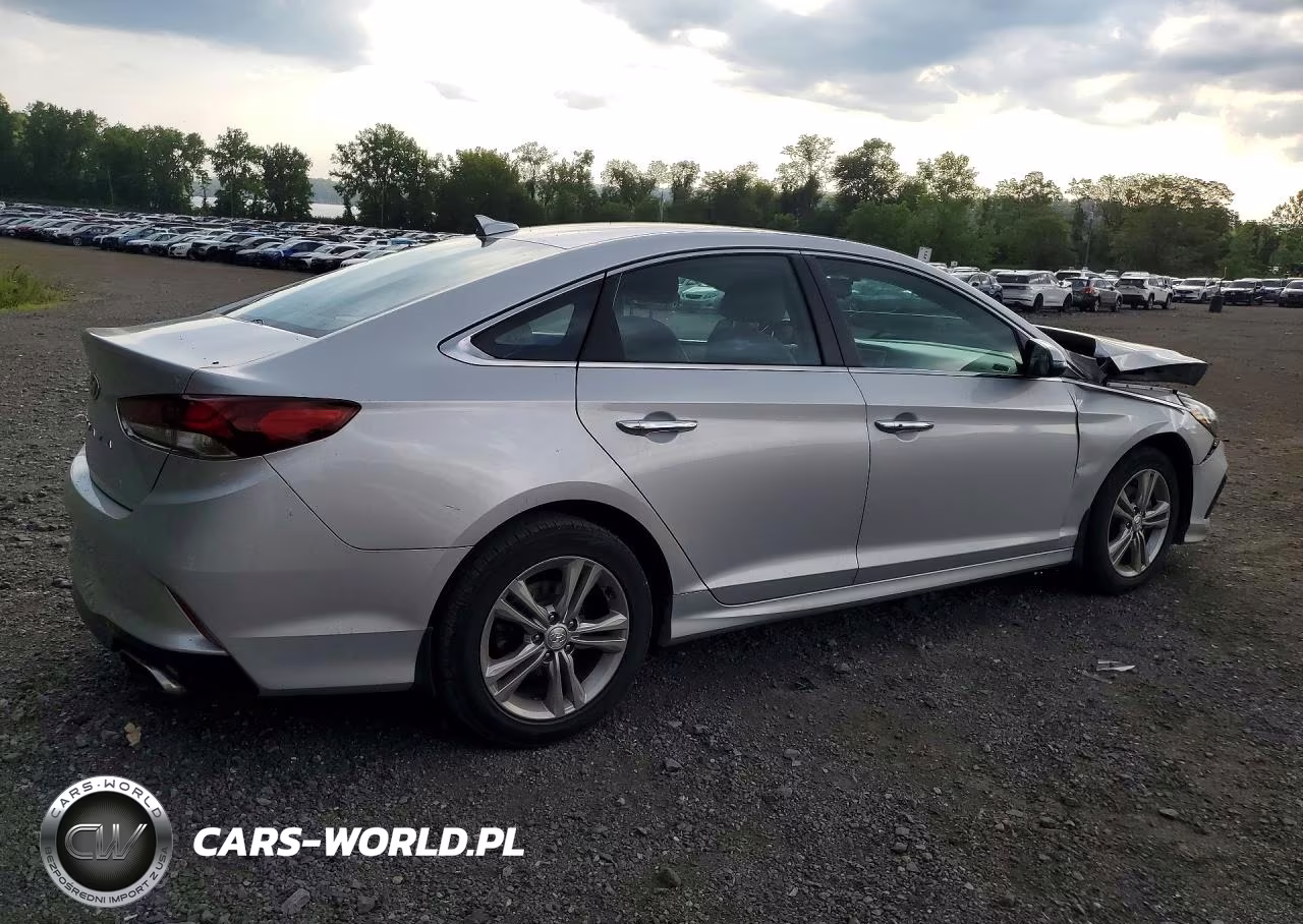 2019 Hyundai Sonata Sel VIN:5NPE34AF3KH801986 - 3