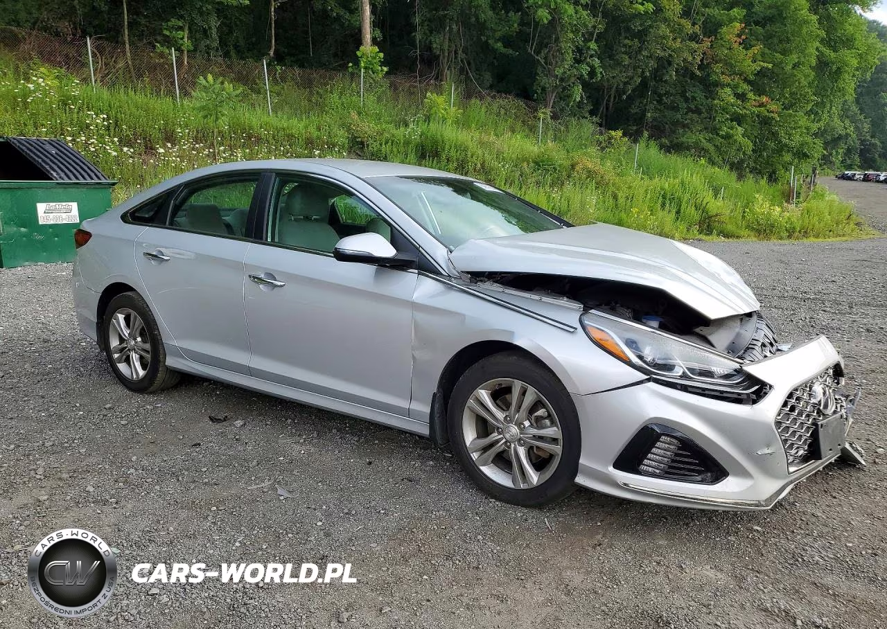 2019 Hyundai Sonata Sel VIN:5NPE34AF3KH801986 - 4