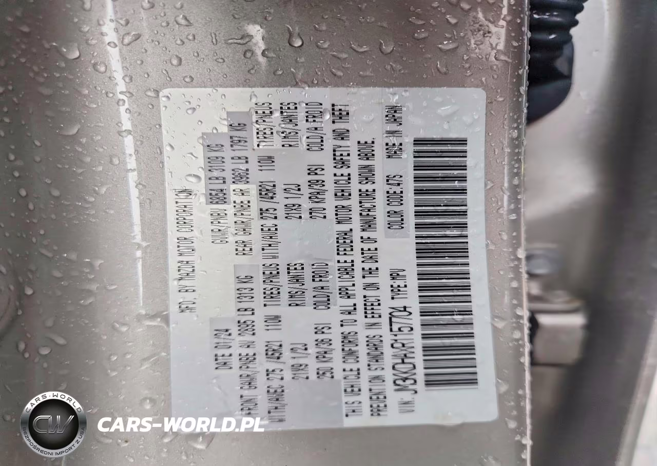 2024 Mazda Cx-90 Premium VIN:JM3KKDHAXR1157704 - 13