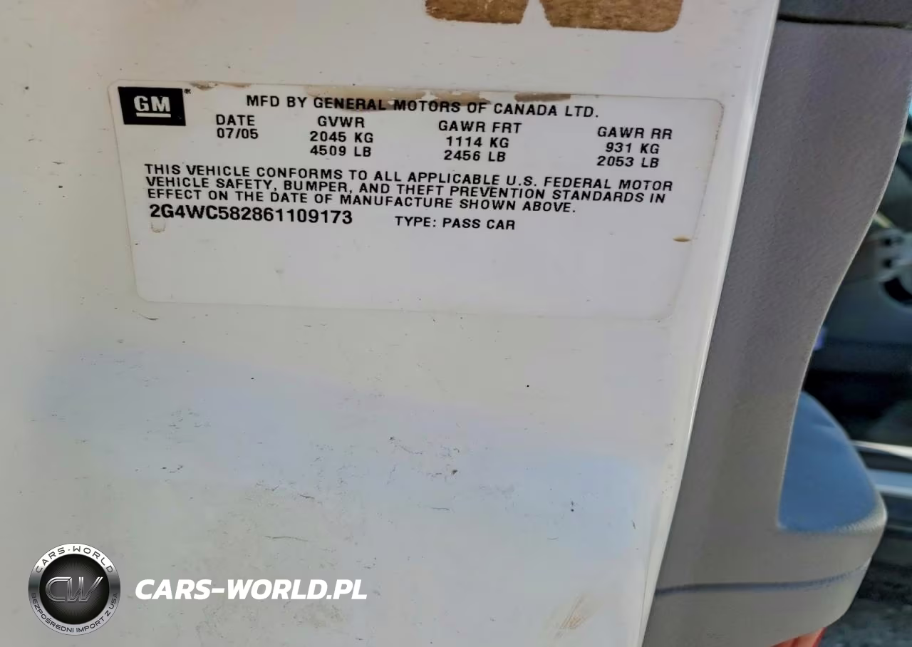2006 Buick Lacrosse Cx VIN:2G4WC582861109173 - 12
