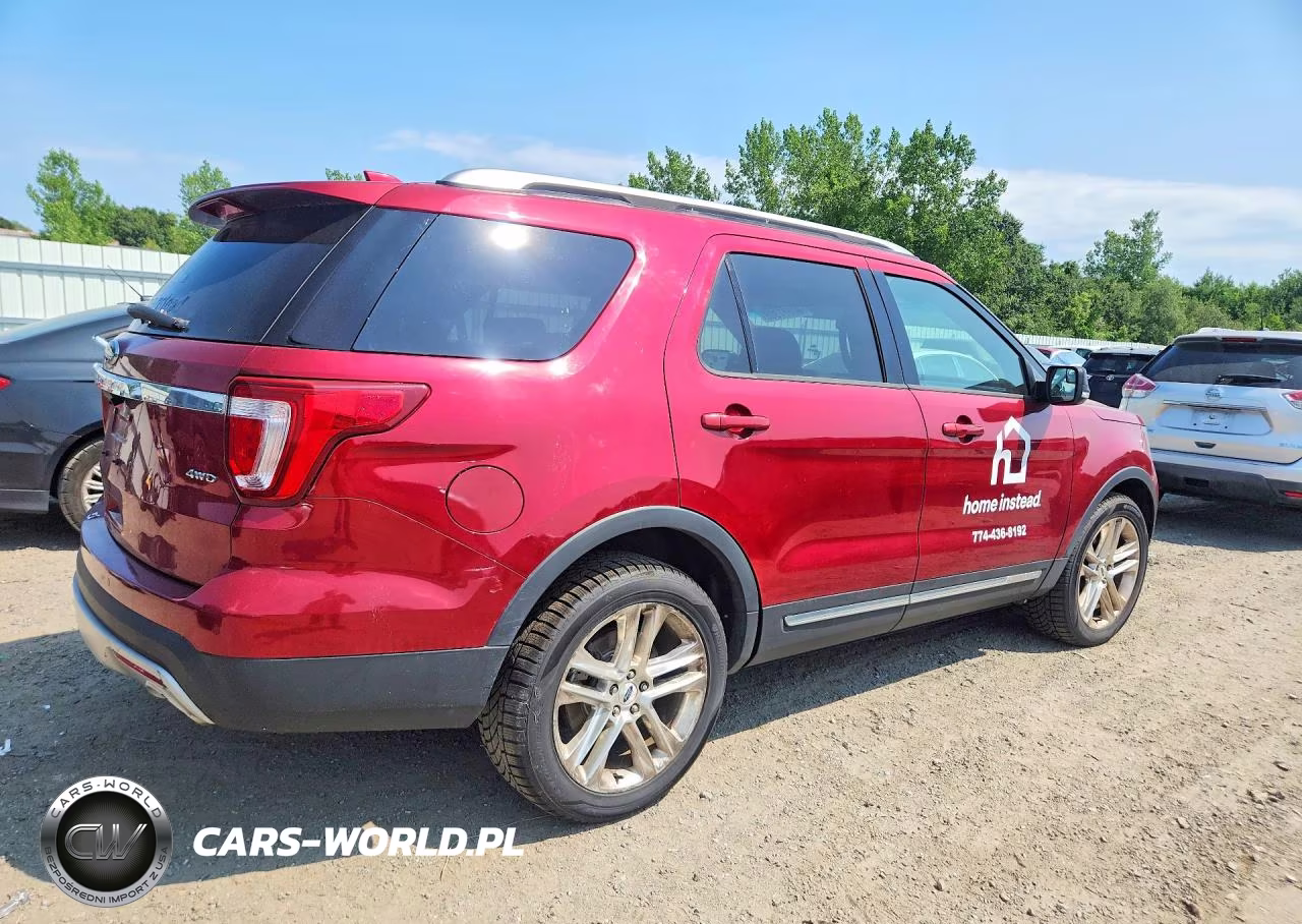 2016 Ford Explorer Xlt VIN:1FM5K8D89GGC80710 - 3