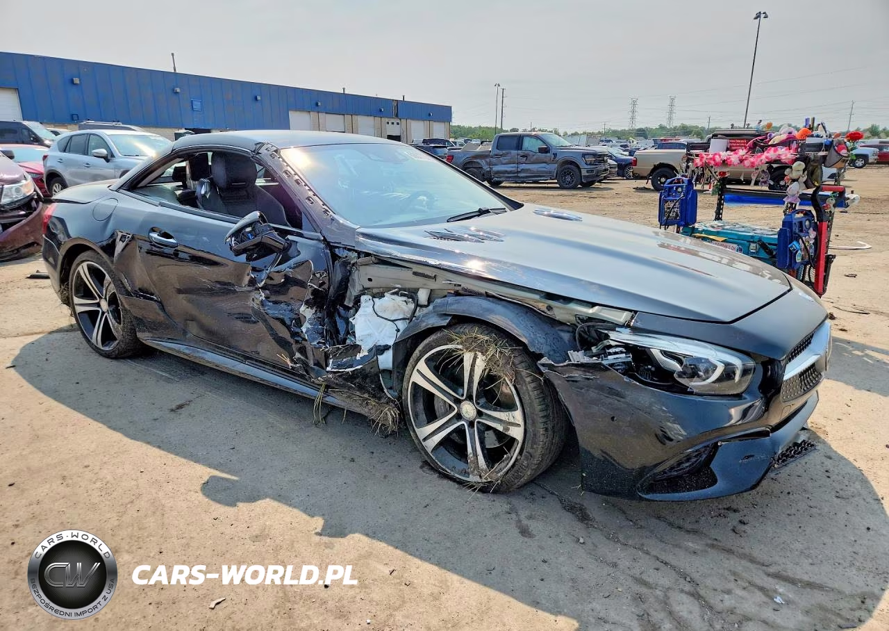 2017 Mercedes-Benz Sl 450 VIN:WDDJK6GA7HF043510 - 4