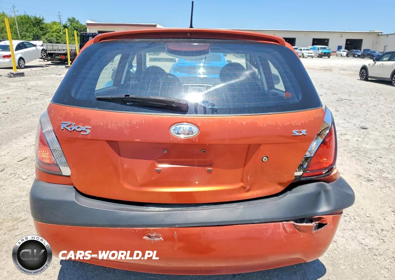 2007 Kia Rio 5 Sx VIN:KNADE163976293685 - 6