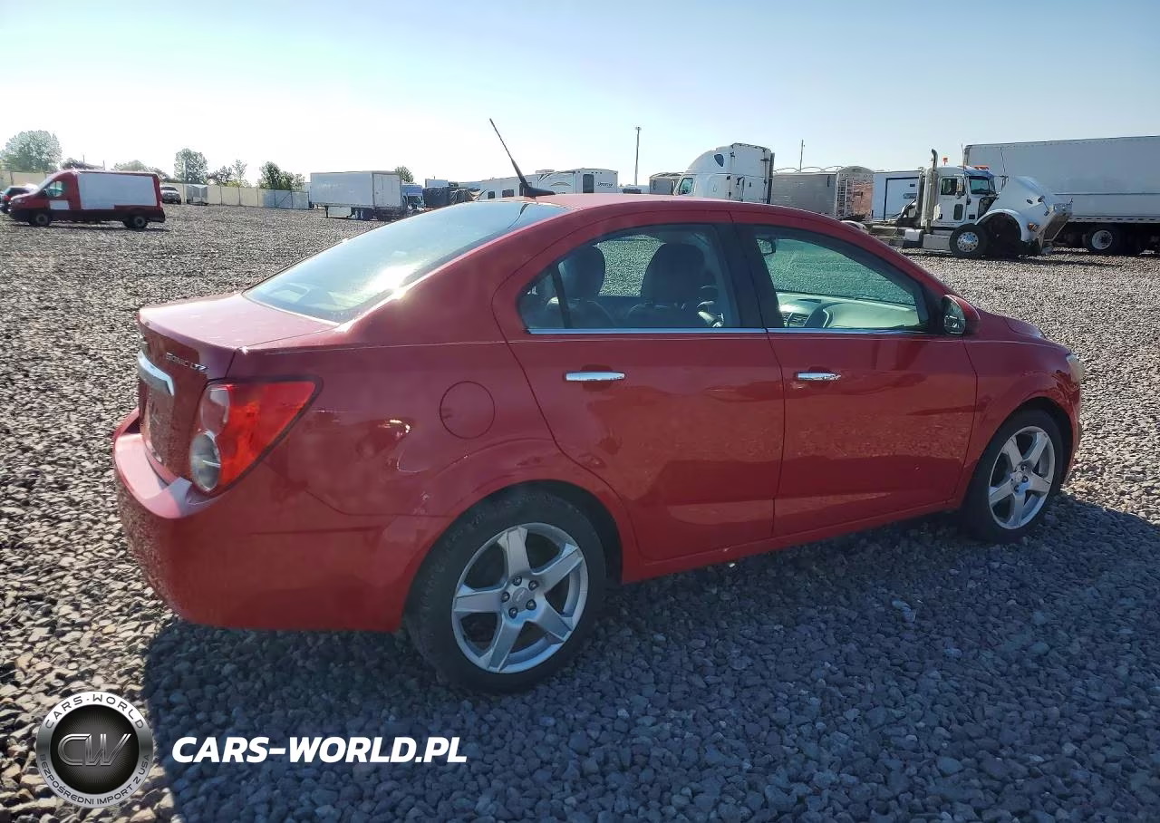 2012 Chevrolet Sonic Ltz VIN:1G1JE5SH1C4215270 - 3