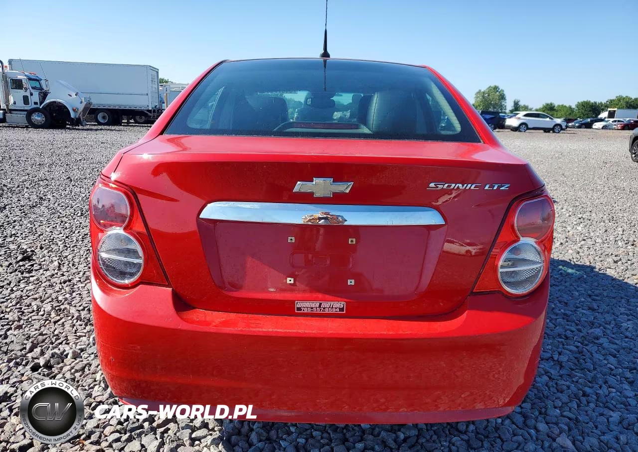 2012 Chevrolet Sonic Ltz VIN:1G1JE5SH1C4215270 - 6