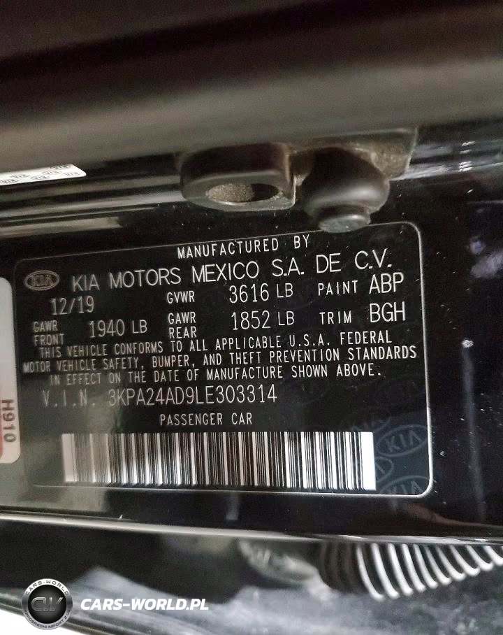 2020 Kia Rio S VIN:3KPA24AD9LE303314 - 12