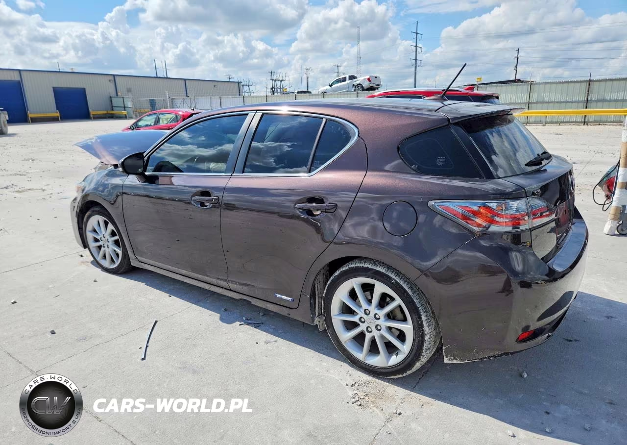 2012 Lexus Ct 200 VIN:JTHKD5BH7C2090090 - 2