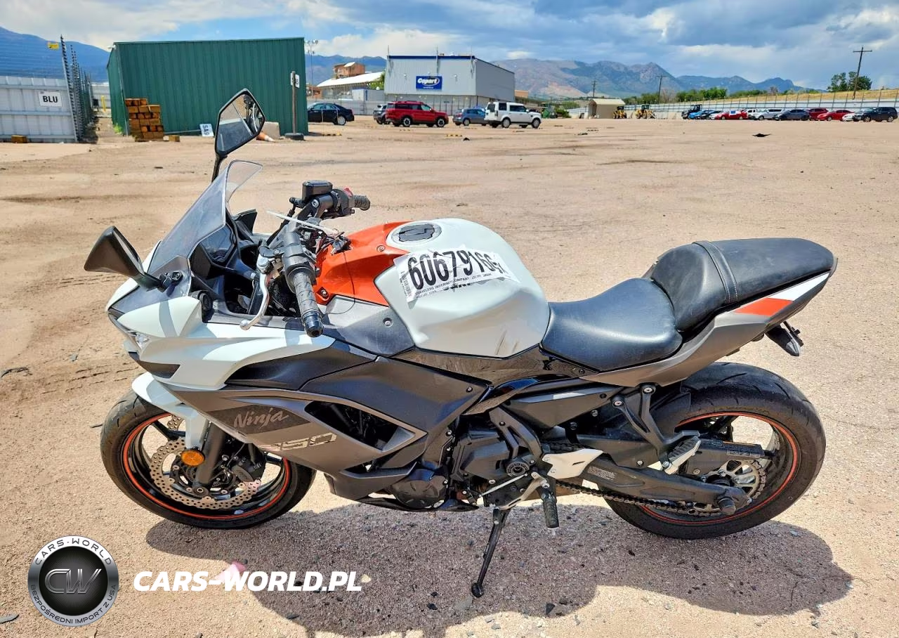2023 Kawasaki Ex650 R VIN:ML5EXER12PDA94814 - 3