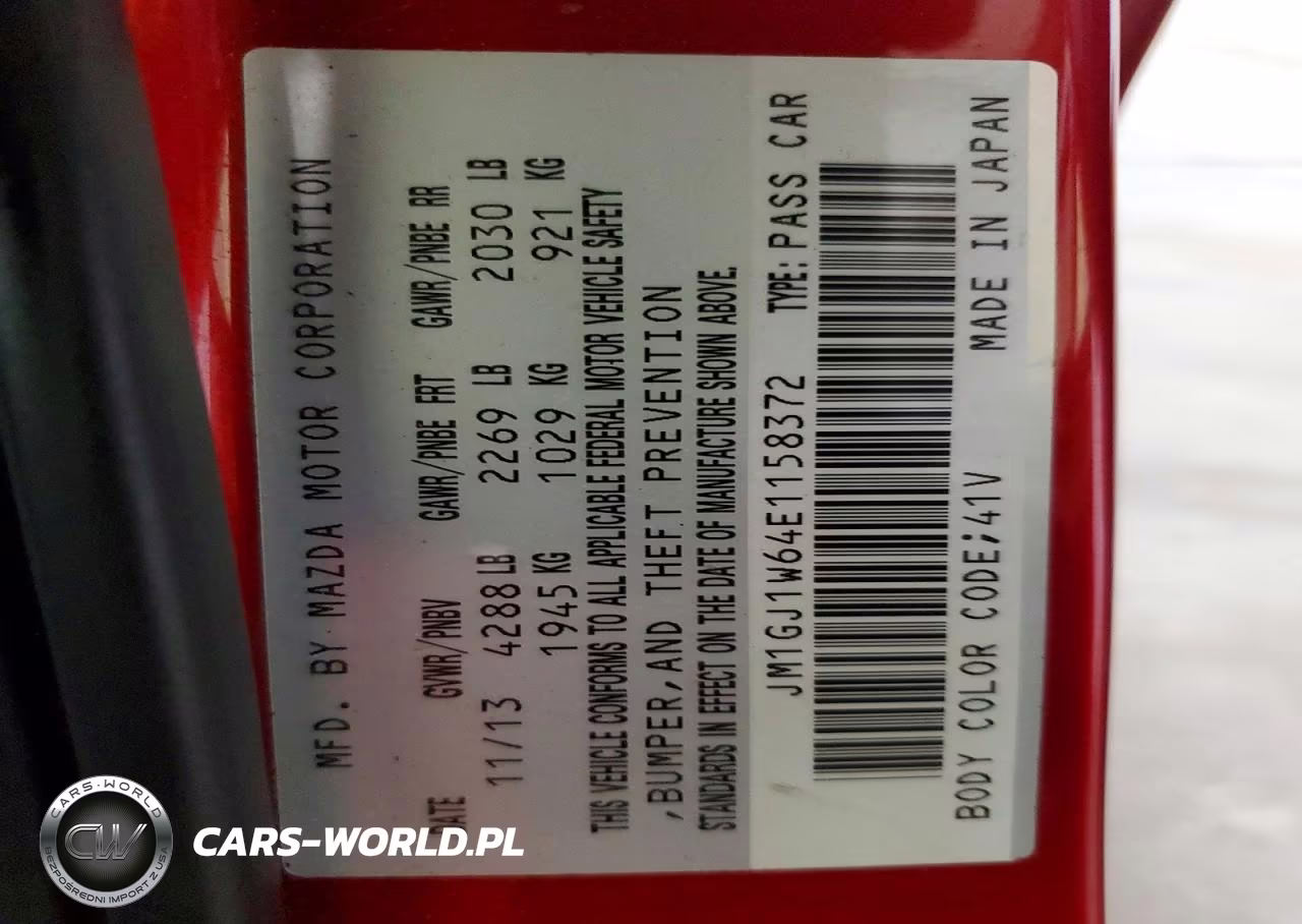 2014 Mazda 6 Grand Touring VIN:JM1GJ1W64E1158372 - 12
