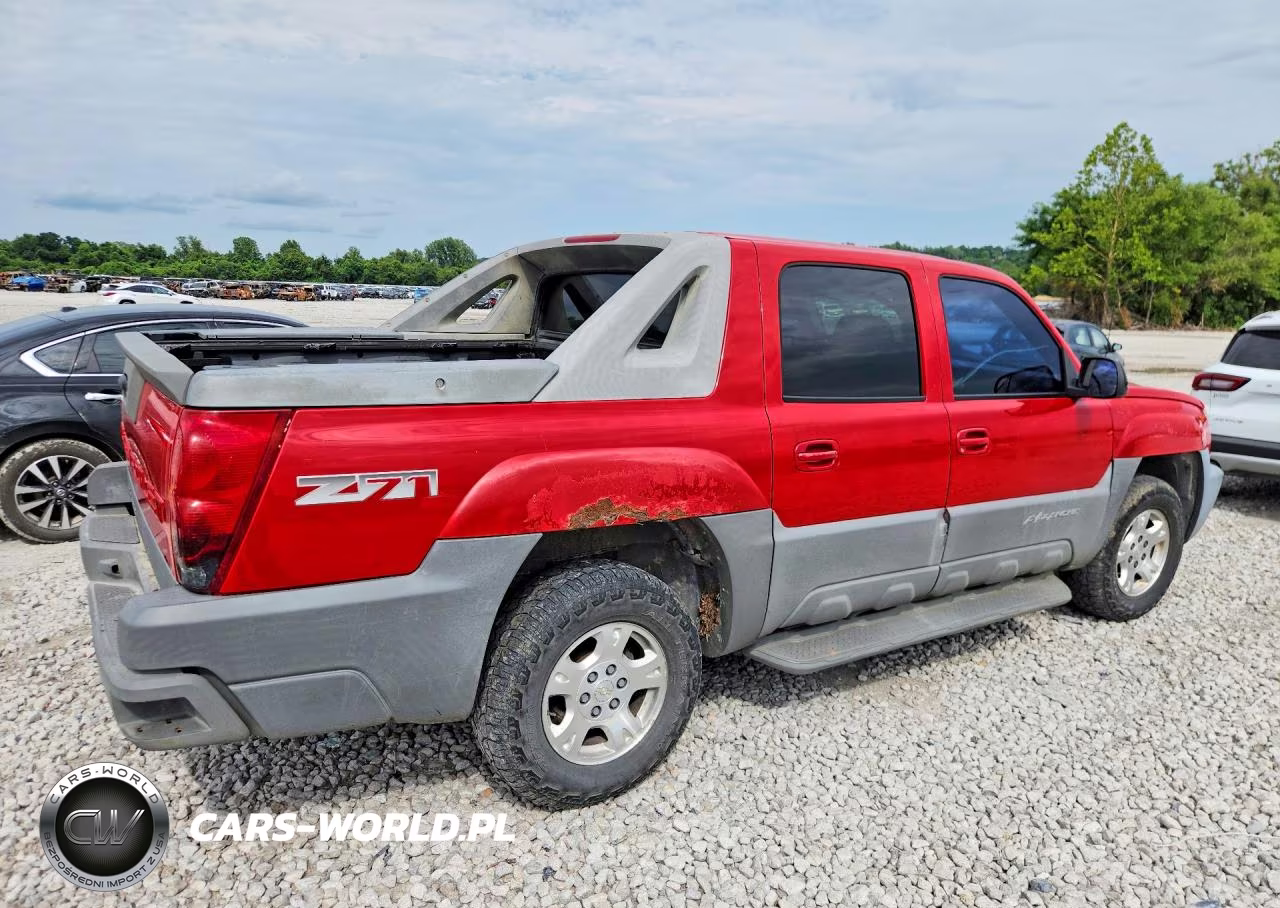 2002 Chevrolet Avalanche K1500 VIN:3GNEK13T82G130058 - 3