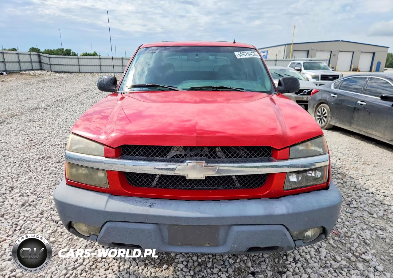2002 Chevrolet Avalanche K1500 VIN:3GNEK13T82G130058 - 5