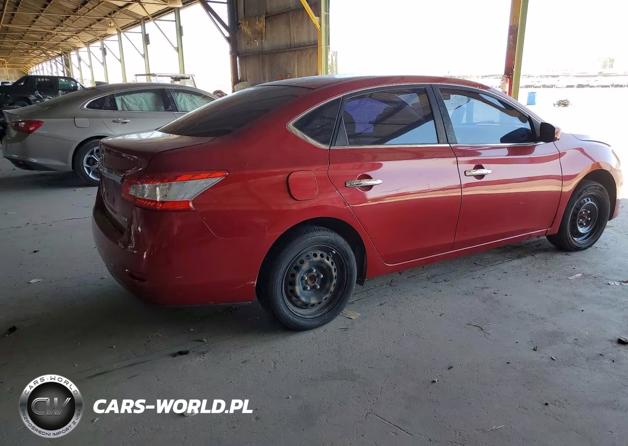 2014 Nissan Sentra S VIN:3N1AB7AP4EL630636 - 3