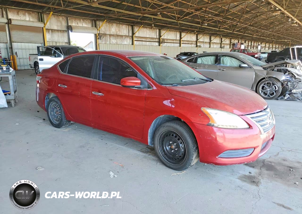 2014 Nissan Sentra S VIN:3N1AB7AP4EL630636 - 4