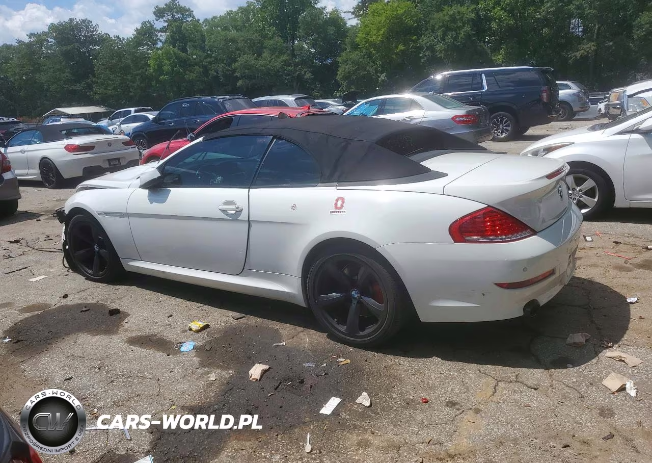2009 BMW 650 I VIN:WBAEB535X9C224468 - 2