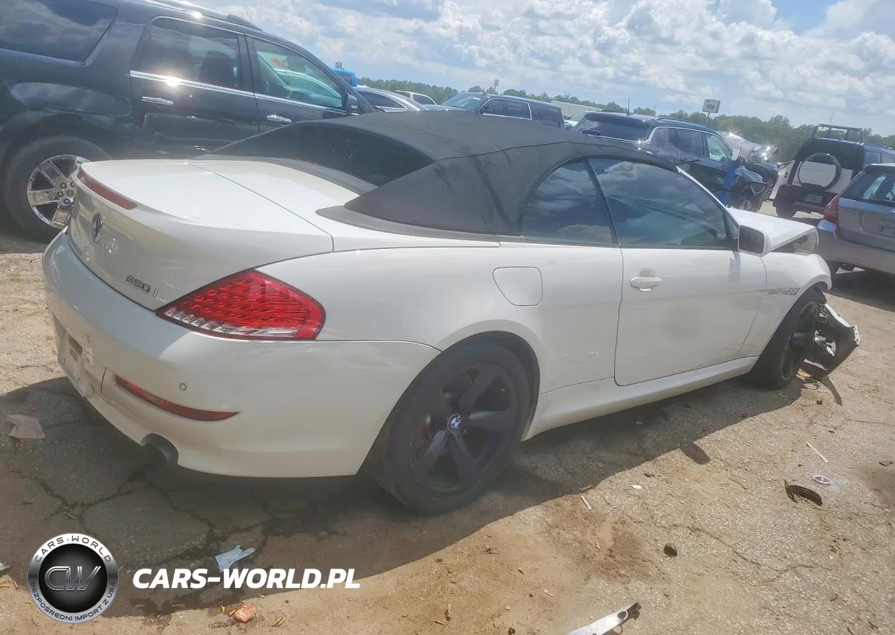 2009 BMW 650 I VIN:WBAEB535X9C224468 - 3