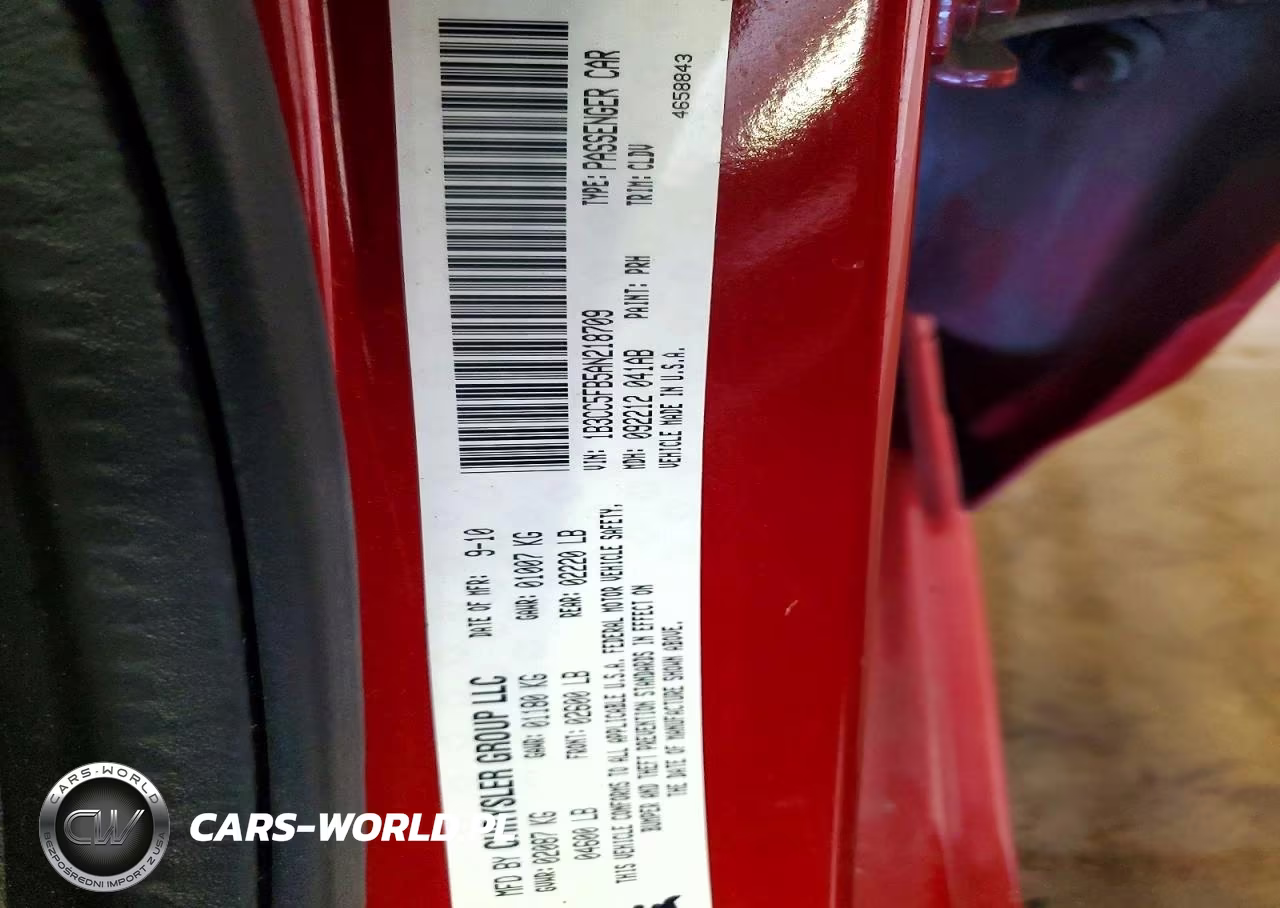 2010 Dodge Avenger R-T VIN:1B3CC5FB5AN218709 - 12