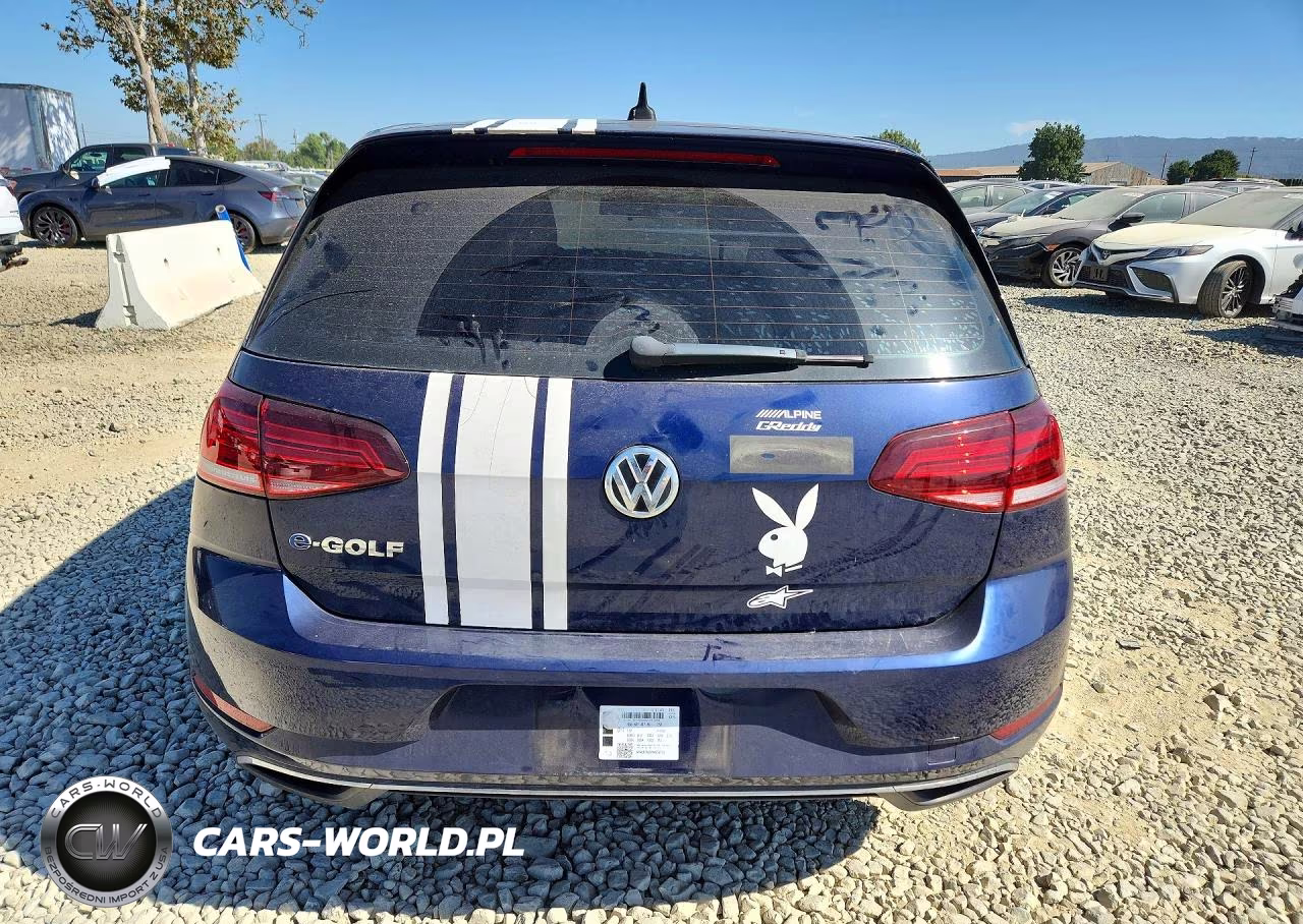 2017 Volkswagen E-Golf Se VIN:WVWKR7AU3HW953531 - 6