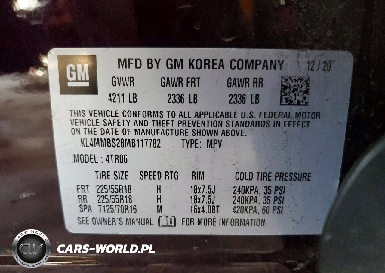 2021 Buick Encore Gx Preferred VIN:KL4MMBS28MB117782 - 13