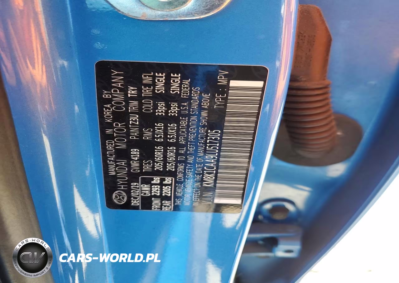 2020 Hyundai Kona Se VIN:KM8K1CAA9LU517305 - 13