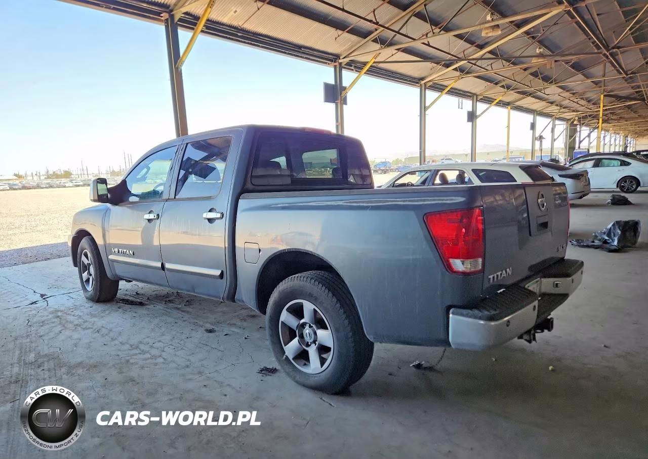 2005 Nissan Titan Xe VIN:1N6AA07A05N510887 - 2